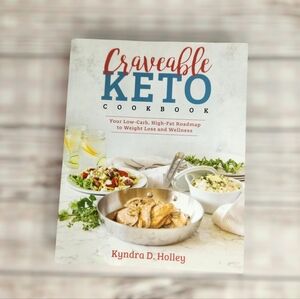 Craveable Keto Cookbook By Kyndra D. Holley Paperback Recipes Healthy Low Carb